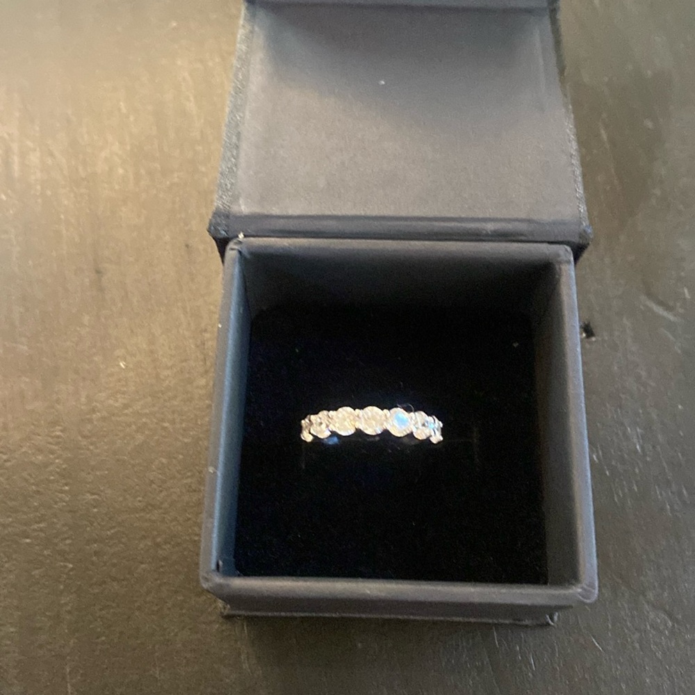 4mm Round Brilliant Cut CZ Band